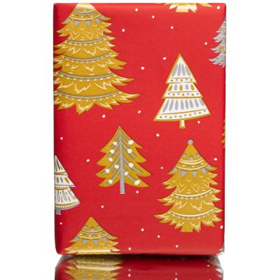 Gift Wrapping Paper With Christmas Trees